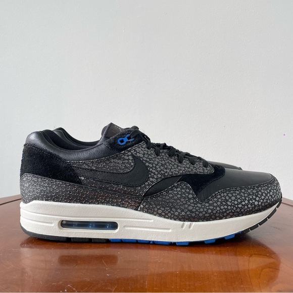 Nike Air Max 1 Deluxe Safari Print Men’s Low Top Sneakers | US 13 - Picture 2 of 8